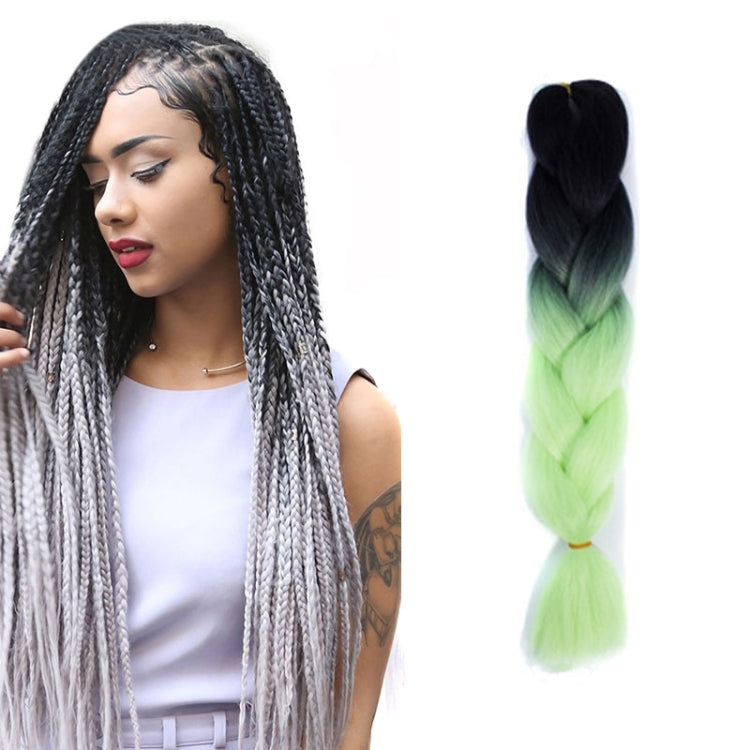 แฟชั่นสีไล่โทนสีบุคคลวิกผมถักเปียไฟเบอร์เคมี Braids ใหญ่ ความยาว: 60 ซม. (04 สีดำ + สีแดง), 04, 05, 07, 09, 10, 11, 12, 13, 14, 19, 20, 22, 23, 24, 32, 33, 39, 40, 41, 48, 52, 53, 55, 57, 58, 60