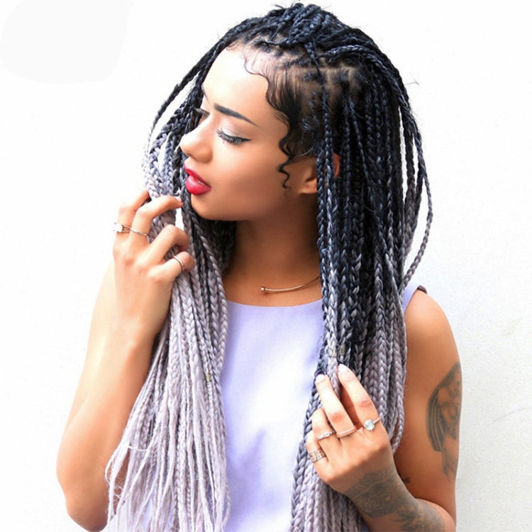แฟชั่นสีไล่โทนสีบุคคลวิกผมถักเปียไฟเบอร์เคมี Braids ใหญ่ ความยาว: 60 ซม. (04 สีดำ + สีแดง), 04, 05, 07, 09, 10, 11, 12, 13, 14, 19, 20, 22, 23, 24, 32, 33, 39, 40, 41, 48, 52, 53, 55, 57, 58, 60