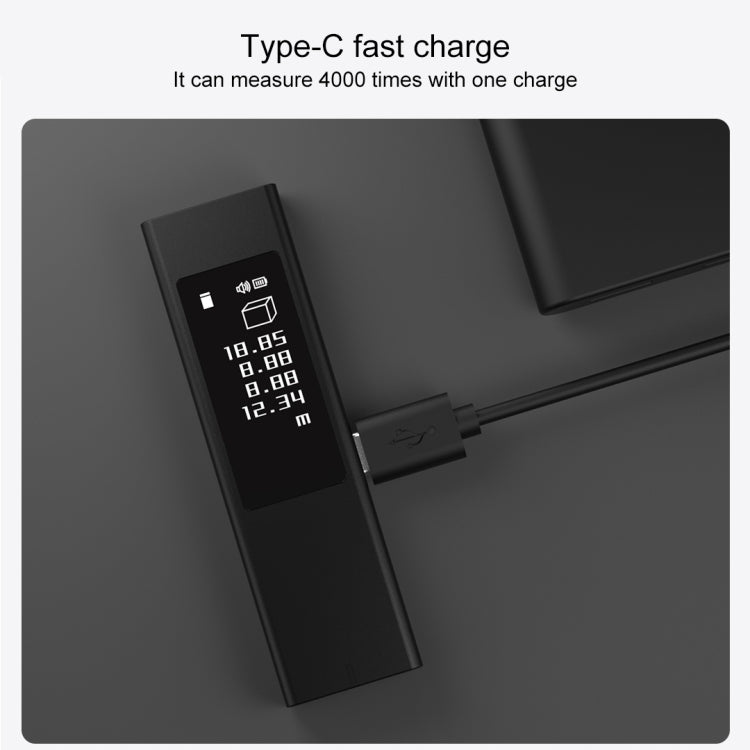 Original Xiaomi Youpin DUKA LS5 หน้าจอสัมผัสความแม่นยำสูงเครื่องวัดระยะเลเซอร์อินฟราเรด