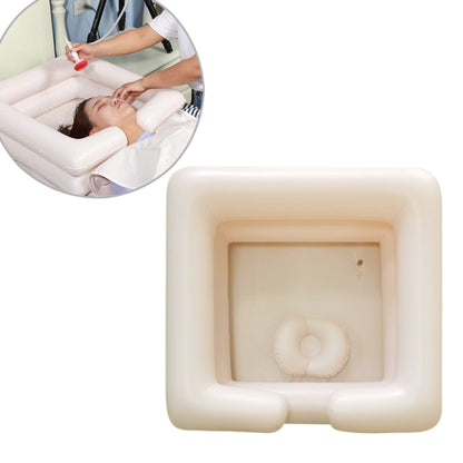 PVC แบบพกพา Square Inflatable อ่างล้างหน้า Home Care แชมพูราง, Inflatable Wash Basin