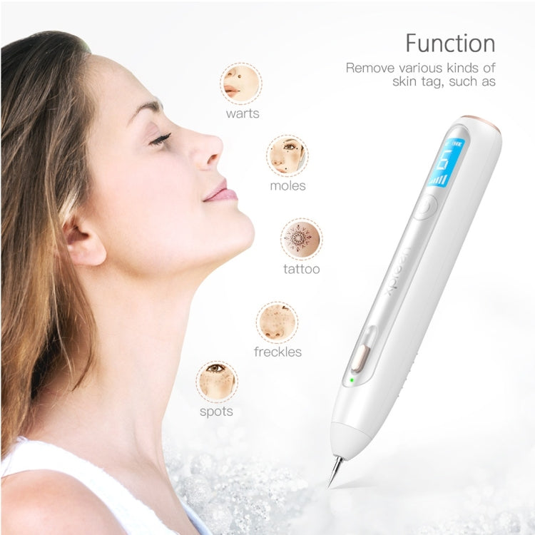 XPREEN XPRE051 Professional ไร้สายชาร์จ Mole Freckle จุดด่างดำ Tattoo Wart Removal ปากกาแท็กผิว Spot Eraser Pro Beauty Sweep Spot ปากกาชุดหน้าจอ LED และ Spotlight