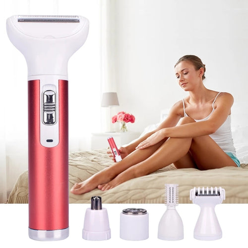 XD-3011 5 in 1 เครื่องโกนหนวดมัลติฟังก์ชั่นจมูก Trimmer เครื่องโกนหนวดคิ้ว ชุด สำหรับสุภาพสตรี