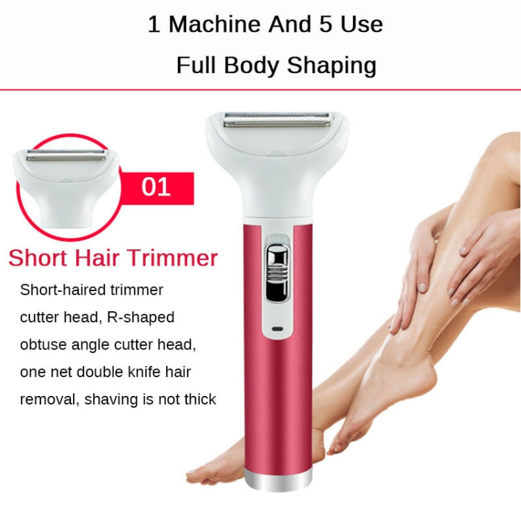 XD-3011 5 in 1 เครื่องโกนหนวดมัลติฟังก์ชั่นจมูก Trimmer เครื่องโกนหนวดคิ้ว ชุด สำหรับสุภาพสตรี