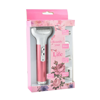 XD-3011 5 in 1 เครื่องโกนหนวดมัลติฟังก์ชั่นจมูก Trimmer เครื่องโกนหนวดคิ้ว ชุด สำหรับสุภาพสตรี