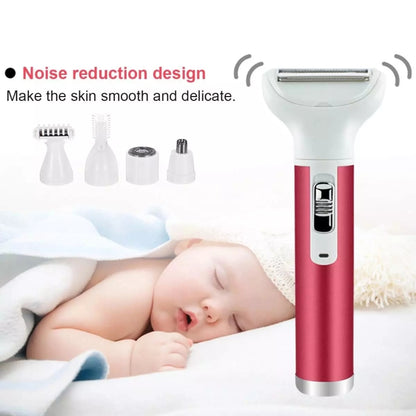 XD-3011 5 in 1 เครื่องโกนหนวดมัลติฟังก์ชั่นจมูก Trimmer เครื่องโกนหนวดคิ้ว ชุด สำหรับสุภาพสตรี