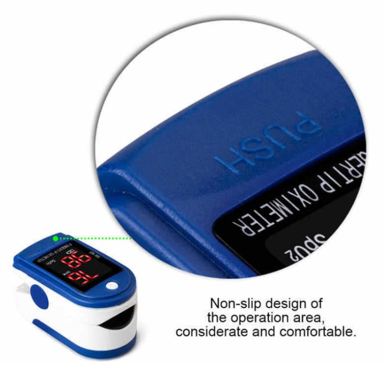 เครื่องวัดออกซิเจนในเลือดแบบแม่นยำ Finger Pulse Oximeter