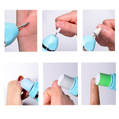 BZ-3561 ชุดเครื่องมือทำเล็บมัลติฟังก์ชั่นแบบพกพา 9 ใน 1