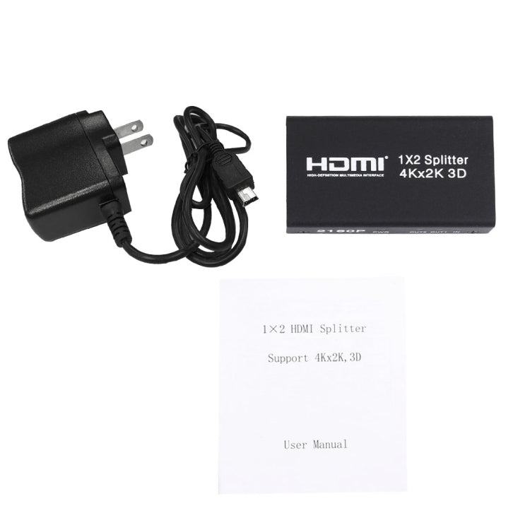มินิ HDMI 1x2 2160P สวิตช์แยก รองรับ 4Kx2K, 3D, Support 4Kx2K, 3D