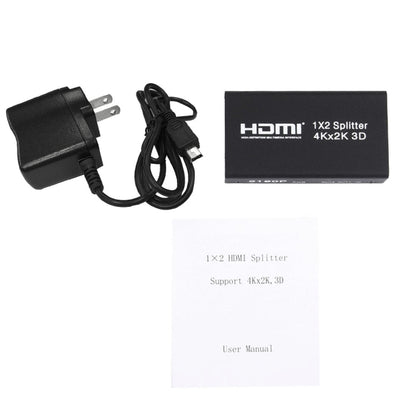 มินิ HDMI 1x2 2160P สวิตช์แยก รองรับ 4Kx2K, 3D, Support 4Kx2K, 3D