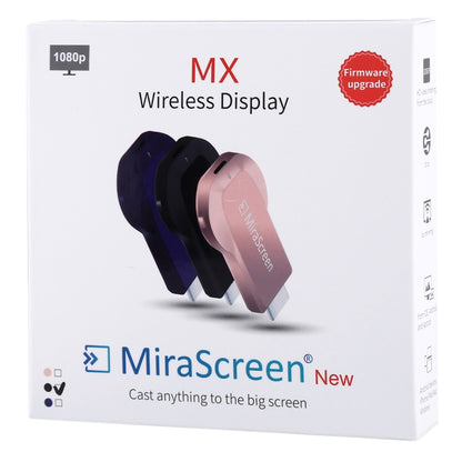 MiraScreen WiFi Display Dongle / Miracast Airplay DLNA Display Receiver Dongle อุปกรณ์มิเรอร์หน้าจอไร้สายพร้อมสาย USB 2 ใน 1