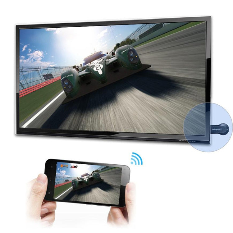 MiraScreen WiFi Display Dongle / Miracast Airplay DLNA Display Receiver Dongle อุปกรณ์มิเรอร์หน้าจอไร้สายพร้อมสาย USB 2 ใน 1