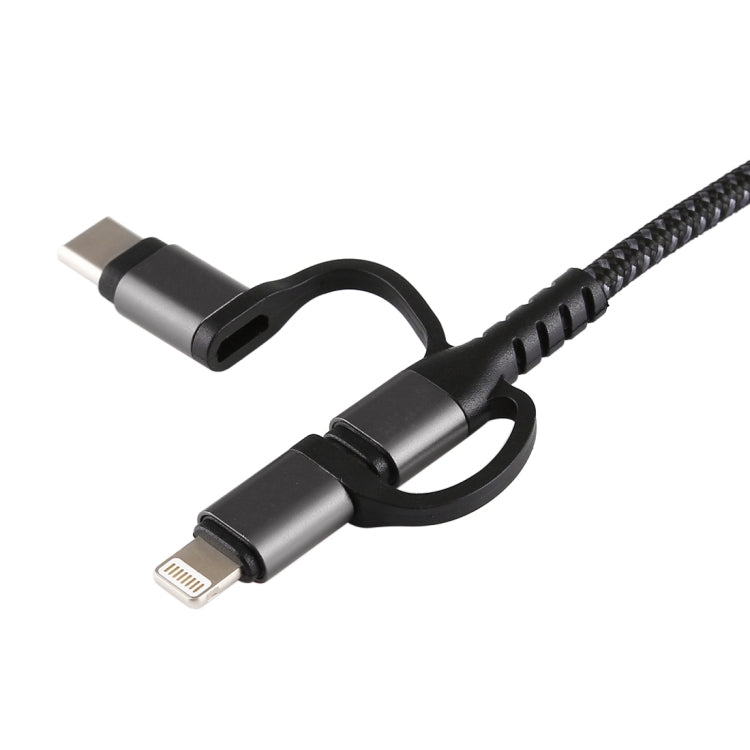 3 in 1 Micro USB + USB-C / Type-C + 8 พินเข้ากับสาย HDMI HDTV
