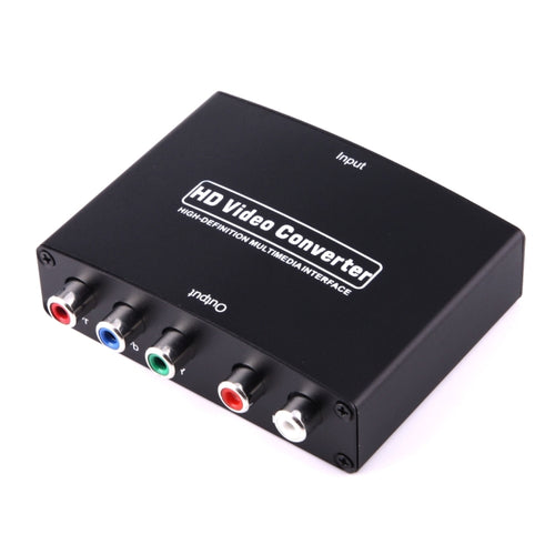 1080P HD HDMI เป็นวิดีโอ YPbPr และตัวแปลงอะแดปเตอร์เสียง R/L, HDMI to YPbPr+R/L