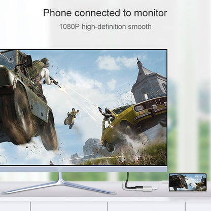 8 Pin to HDMI HDTV โปรเจคเตอร์วิดีโออะแดปเตอร์สำหรับ iPhone, For iPhone 8 Pin
