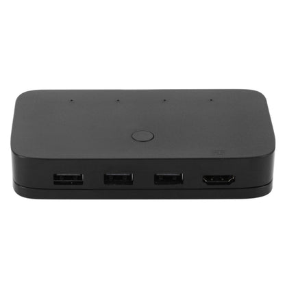 สวิตช์ 4x1 4Kx2K HDMI / USB / KVM