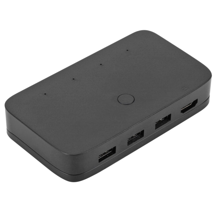 สวิตช์ 4x1 4Kx2K HDMI / USB / KVM