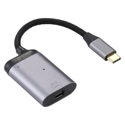สายอะแดปเตอร์ซิงค์ข้อมูล 4K USB-C / Type-C เป็น Mini DisplayPort 1.4 + PD, Type-C to Mini DP