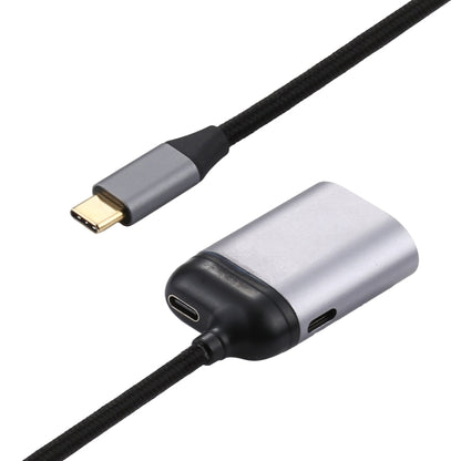 สายอะแดปเตอร์ซิงค์ข้อมูล 4K USB-C / Type-C เป็น Mini DisplayPort 1.4 + PD, Type-C to Mini DP