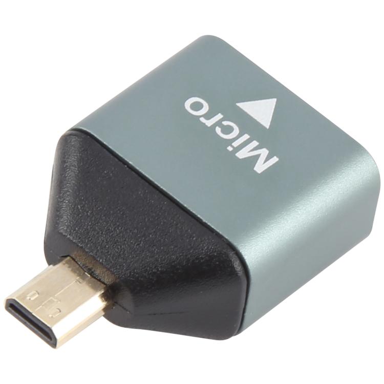 มินิ HDMI ชายกับอะแดปเตอร์หัวชุบทองหญิง HDMI, Micro HDMI Male to HDMI Female