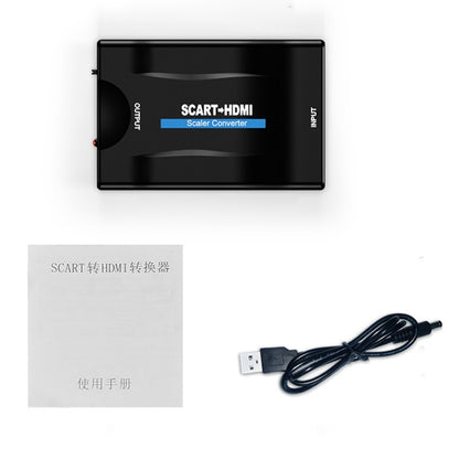 SCART เป็น HDMI HDTV1080P ตัวแปลง HD, SCART to HDMI
