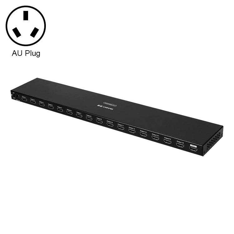 Measy SPH116 1 ถึง 16 4K HDMI 1080P สลับตัวแยกการแสดงผลพร้อมกัน, 1 to 16, AU Plug, 1 to 16, EU Plug, 1 to 16, UK Plug, 1 to 16, US Plug