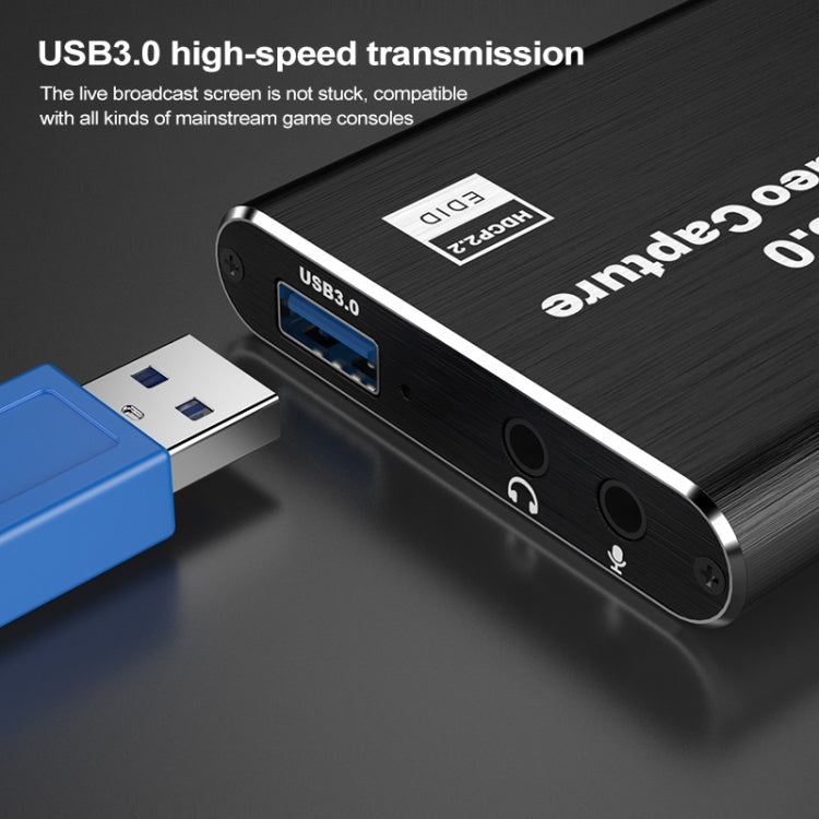 การจับภาพวิดีโอ USB 3.0 HDMI HD 4K โดยไม่ต้องใช้ไดรฟ์