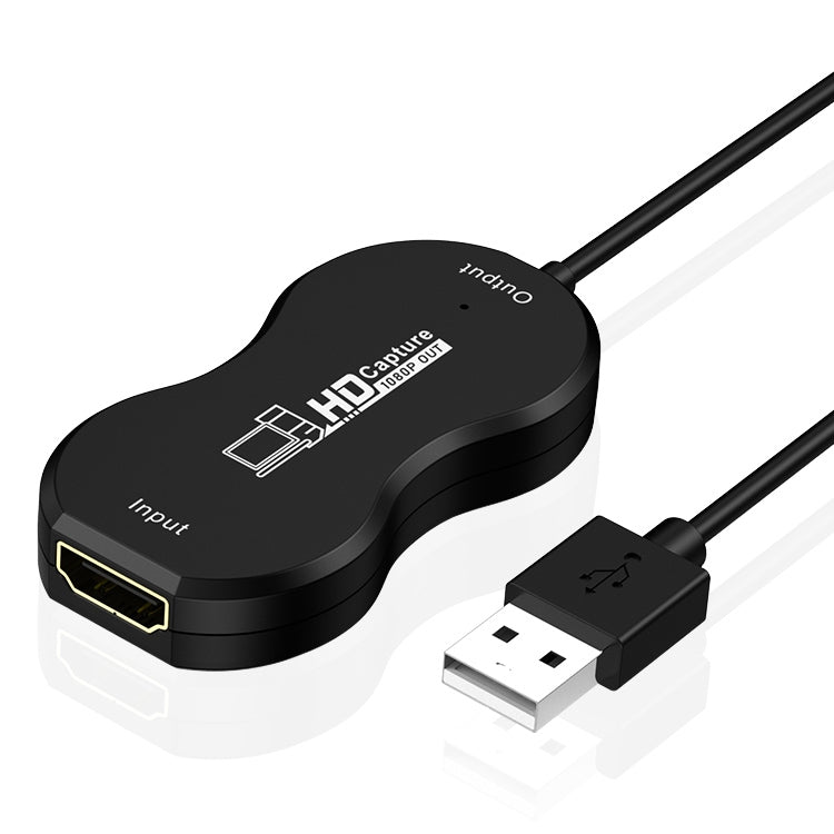 USB 2.0 ถึง HDMI HD วิดีโอเกมจับภาพการตรวจสอบการบันทึกสด