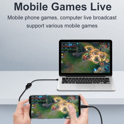 USB 2.0 ถึง HDMI HD วิดีโอเกมจับภาพการตรวจสอบการบันทึกสด