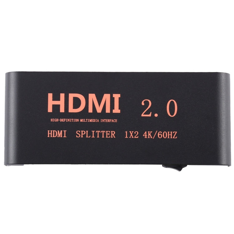 CY-041 1X2 ตัวแยกสัญญาณ HDMI 2.0 4K/60Hz ปลั๊ก EU, 1X2