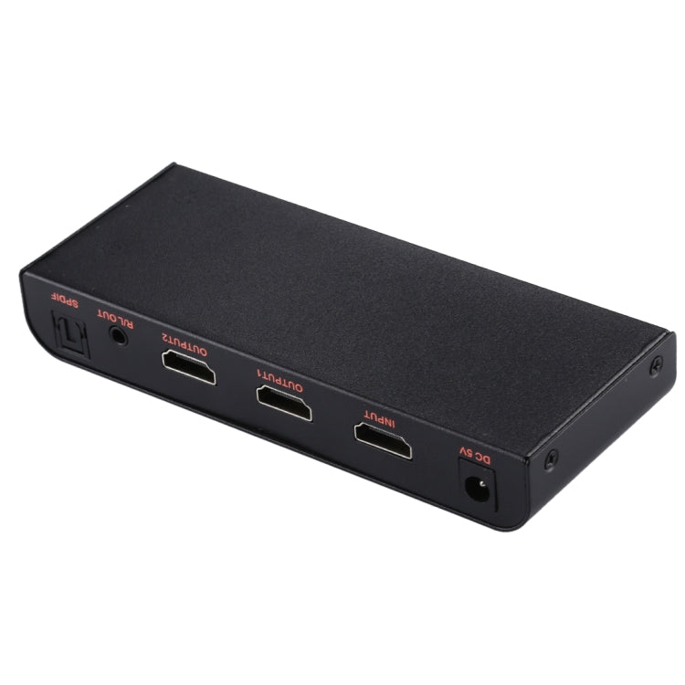 CY-041 1X2 ตัวแยกสัญญาณ HDMI 2.0 4K/60Hz ปลั๊ก EU, 1X2