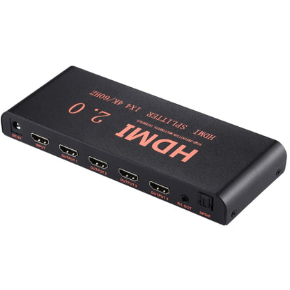 CY-042 1X4 ตัวแยกสัญญาณ HDMI 2.0 4K/60Hz ปลั๊ก EU, 1X4