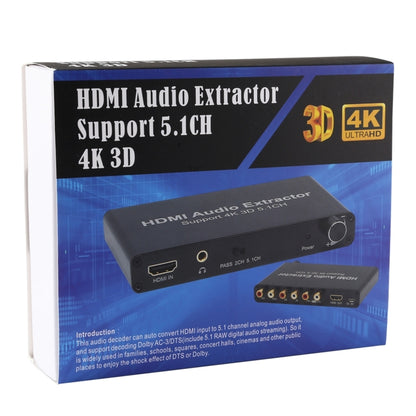 4K 3D HDMI 5.1CH เครื่องถอดรหัสเสียงแยก