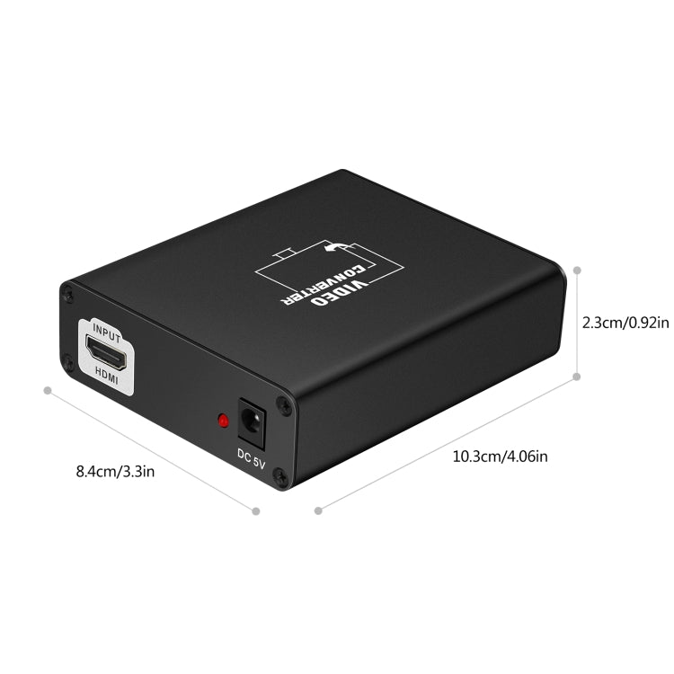 NEWKENG C8 ตัวแปลงวิดีโอ HDMI เป็น SCART, C8 HDMI to SCART
