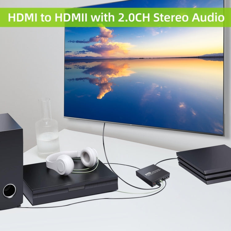 NEWKENG NK-8S SCART + HDMI to HDMI 720 P/1080 P HD Video Converter Adapter Scaler กล่อง, NK-8S SCART + HDMI to HDMI