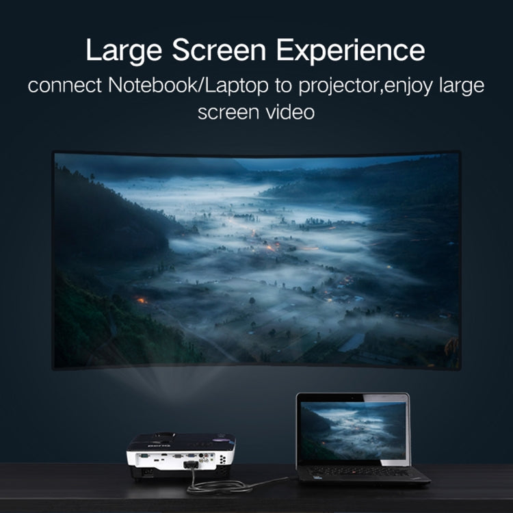 UGREEN DVI D(24+1) ชายกับชาย HDMI HD 2K สายเปลี่ยนสองทางความยาว: 1.5 ม., Length: 1.5m
