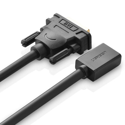 UGREEN DVI D(24+1) ชายกับชาย HDMI HD 2K สายเปลี่ยนสองทางความยาว: 1 ม., Length: 1m