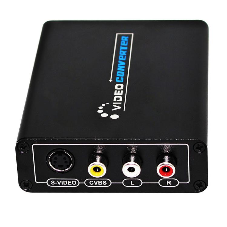 ตัวแปลง HDMI เป็นคอมโพสิต / AV S-Video RCA CVBS/L/R อะแดปเตอร์แปลงวิดีโอ, HDMI to AV + S-Video