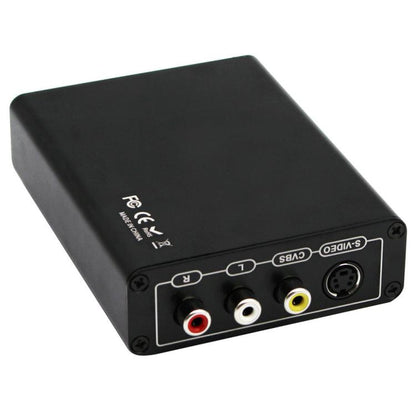 ตัวแปลง HDMI เป็นคอมโพสิต / AV S-Video RCA CVBS/L/R อะแดปเตอร์แปลงวิดีโอ, HDMI to AV + S-Video