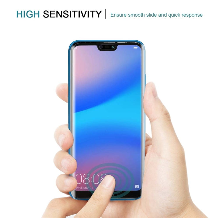 สำหรับ Huawei P20 Lite 0.3mm 9H ความแข็งพื้นผิว 3D ฟิล์มกระจกนิรภัยแบบเต็มหน้าจอ, For P20 Lite