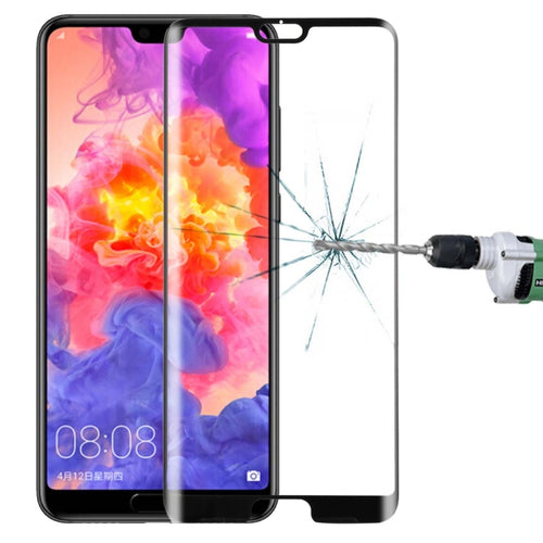 สำหรับ Huawei P20 Pro 0.3mm 9H ความแข็งพื้นผิว 3D ฟิล์มกระจกนิรภัยแบบเต็มหน้าจอ, For P20 Pro