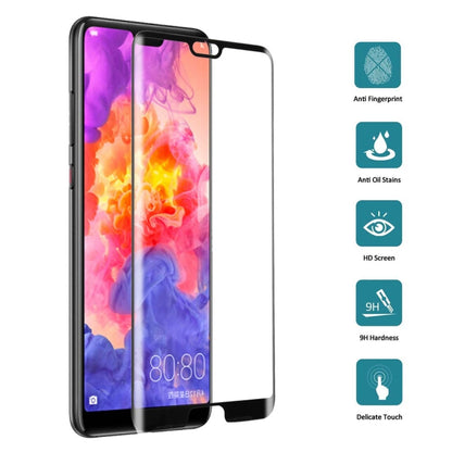 สำหรับ Huawei P20 Pro 0.3mm 9H ความแข็งพื้นผิว 3D ฟิล์มกระจกนิรภัยแบบเต็มหน้าจอ, For P20 Pro