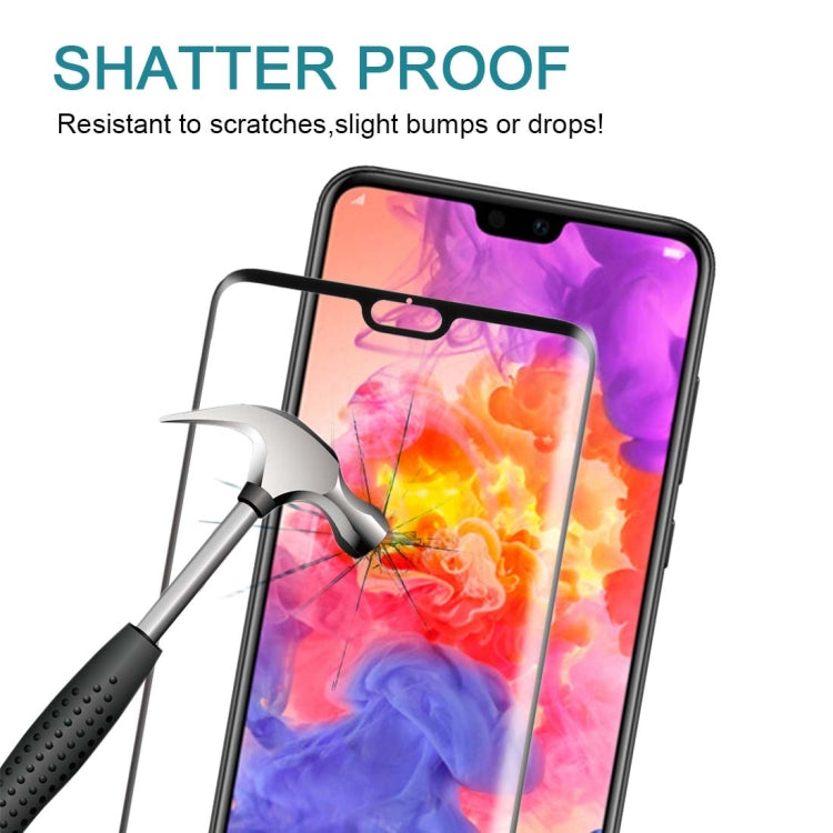 สำหรับ Huawei P20 Pro 0.3mm 9H ความแข็งพื้นผิว 3D ฟิล์มกระจกนิรภัยแบบเต็มหน้าจอ, For P20 Pro