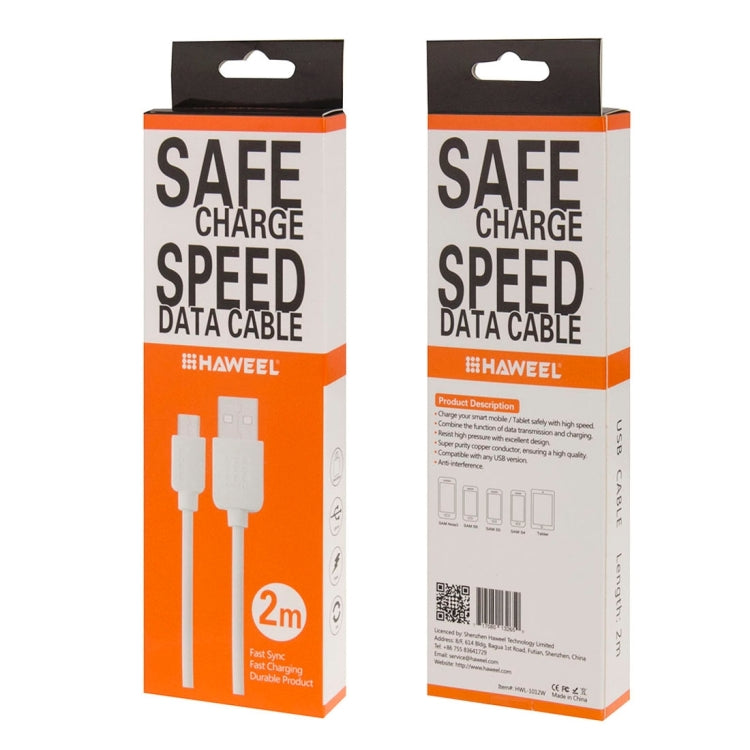 สำหรับ Galaxy, Huawei, Xiaomi, LG, HTC และสมาร์ทโฟน Android อื่นๆ, Micro USB 2m