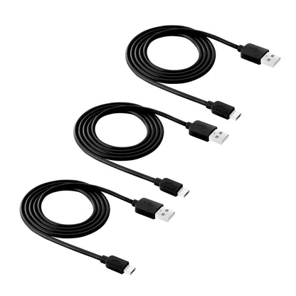 3 ชิ้น HAWEEL 1 เมตรความเร็วสูง Micro USB เพื่อ USB Data Sync ชุดสายชาร์จสำหรับ Galaxy, Huawei, Xiaomi, LG, HTC และโทรศัพท์สมาร์ทอื่น ๆ, 3pcs