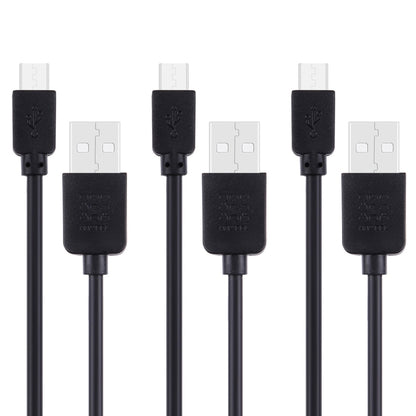 3 ชิ้น HAWEEL 1 เมตรความเร็วสูง Micro USB เพื่อ USB Data Sync ชุดสายชาร์จสำหรับ Galaxy, Huawei, Xiaomi, LG, HTC และโทรศัพท์สมาร์ทอื่น ๆ, 3pcs
