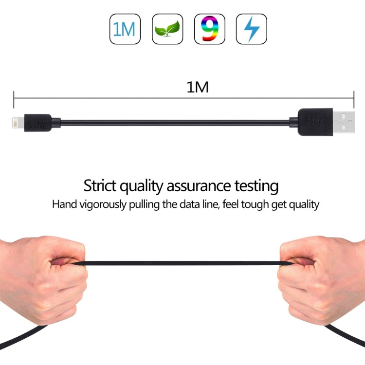 5 ชิ้น HAWEEL 1 ม. ความเร็วสูง 8 พินสำหรับซิงค์ USB และชุดสายชาร์จสำหรับ iPhone, iPad, 5pcs