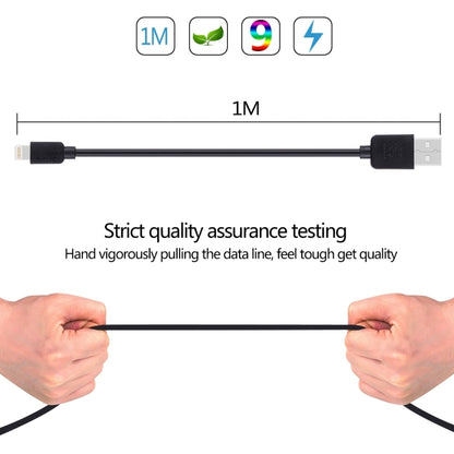 5 ชิ้น HAWEEL 1 ม. ความเร็วสูง 8 พินสำหรับซิงค์ USB และชุดสายชาร์จสำหรับ iPhone, iPad, 5pcs