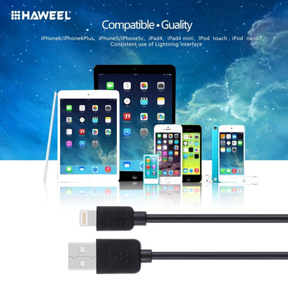 5 ชิ้น HAWEEL 1 ม. ความเร็วสูง 8 พินสำหรับซิงค์ USB และชุดสายชาร์จสำหรับ iPhone, iPad, 5pcs