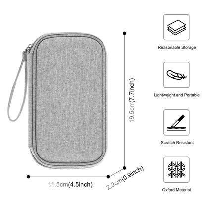 HAWEEL Electronic Organizer Storage Bag สำหรับโทรศัพท์มือถือ พาวเวอร์แบงค์ สายเคเบิ้ล เมาส์ หูฟัง, Digital Organizer