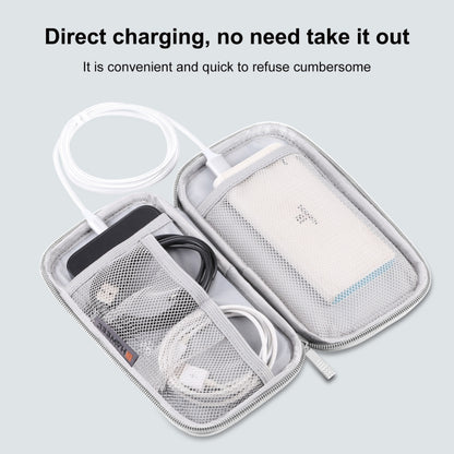 HAWEEL Electronic Organizer Storage Bag สำหรับโทรศัพท์มือถือ พาวเวอร์แบงค์ สายเคเบิ้ล เมาส์ หูฟัง, Digital Organizer